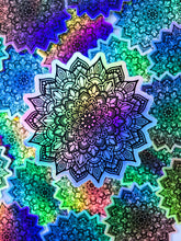 Load image into Gallery viewer, Holographic Mandala Sticker
