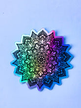 Load image into Gallery viewer, Holographic Mandala Sticker
